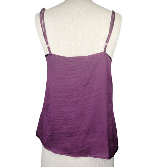 Purple Ruffle Tank Size Small - Picture 2 of 4